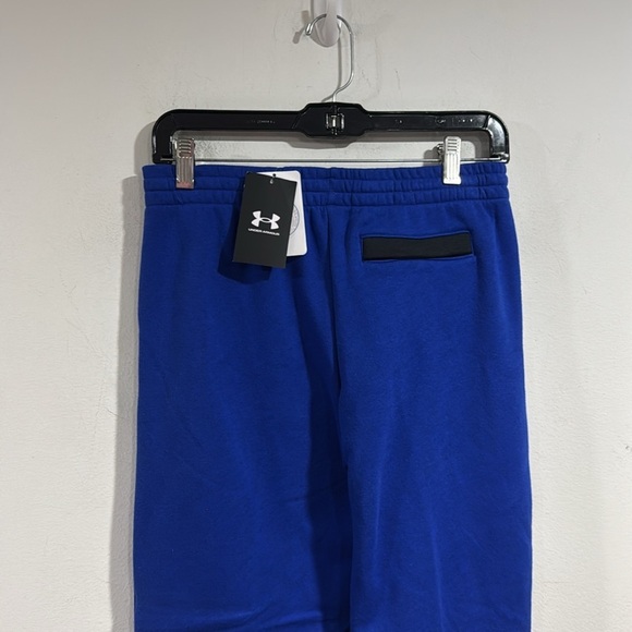 Under Armour pants joggers Blue Kids youth large boys unisex NEW - Picture 4 of 4